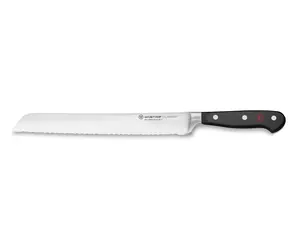 WÜSTHOF Nůž na chleba Classic / Vroubkované ostří / 23 cm / Kovaná ocel