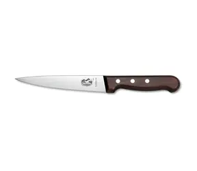 Victorinox Wood 16 cm / Vykrvovací nůž / Protiskluzová rukojeť / Nerezová ocel