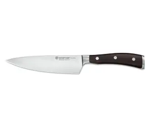 Wüsthof IKON Nůž kuchyňský 16 cm / Kuchyňský nůž / Rukojeť Grenadill