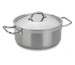 Silampos Profi Tejo / Kastrol s poklicí / 28 cm / 6,7 l / nerez 18/10