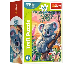 TREFL Puzzle Treflíci: Koala / 54 dílků / 20 x 13 cm