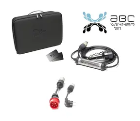 Juice Technology BOOSTER 3 air antracitová / Mobilní nabíjecí stanice / 1,4-11 kW / IP67 / WLAN, Bluetooth