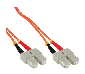 Mercodan SC-SC OM2 / Optický patch kabel / Multimode 50/125 / Duplex