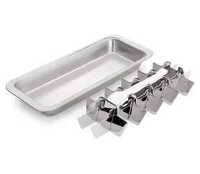 Weis Forma na led / Forma na led / nerezová ocel / 28,5 x 12 x 4,5 cm