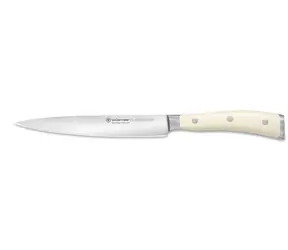 Wüsthof Classic Ikon Creme / Nůž na šunku / Délka čepele 16 cm / Kovaný z jednoho kusu oceli
