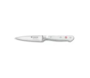 Wüsthof CLASSIC WHITE Nůž na zeleninu 9 cm / Nůž na zeleninu / Kovaná čepel / Rukojeť POM