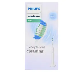Philips Sonicare 1000 HX3641/02 bílá / Elektrický zubní kartáček / Li-ion baterie / výdrž 336 h / nabíječka
