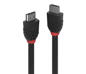 Lindy Black Line černá / HDMI kabel / HDMI 2.1 / 8K 60Hz / 10 m / záruka 10 let