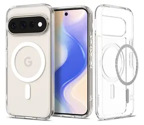 Spigen Ultra Hybrid MagSafe clear white / Ochranný kryt / Google Pixel 11 Pro / TPU+PC