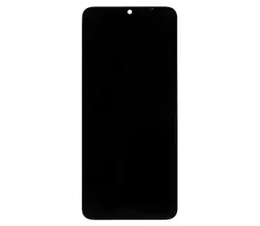 Náhradní LCD displej + dotyková deska + přední kryt pro Xiaomi Redmi 12C černý / Service Pack
