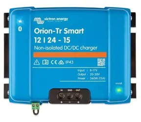 Victron Orion-Tr Smart 12/24-15A / DC-DC nabíječka / 360W / Neizolovaná / Bluetooth
