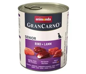 Animonda GranCarno Senior hovězí, jehněčí / Konzerva pro psy / 800 g