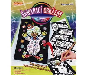ARTLOVER Škrabací obrázky s překvapením / sada 6 ks / od 6 let