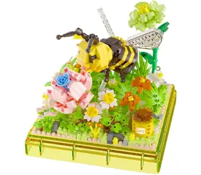 KOCO Stavebnice Včelka - Insect and Plant Series č.2 / Stavebnice / 668 dílků