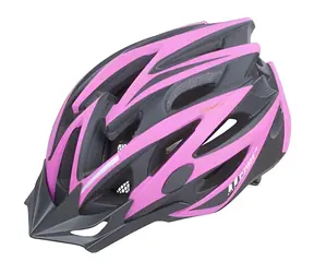Pro-T Plus Tarifa černo-růžová / Cyklistická helma / In-mold / M (55-58 cm)