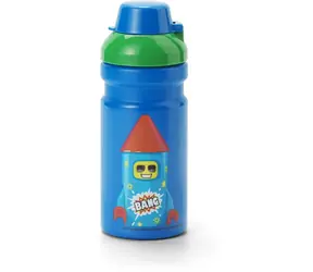 LEGO Láhev na pití Rocket modro-zelená / 390 ml / bez BPA / 6+