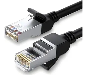 UGREEN Ethernet kabel Cat 6 UTP 5m černá / Patch kabel / Cat 6 / UTP / RJ45 / 5 m