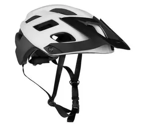 Spokey SINGLETRAIL bílá / Cyklistická přilba / In-Mold / 55-58 cm