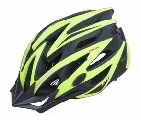 Pro-T Plus Tarifa černo-žlutá fluo / Cyklistická helma / In-mold / L (58-61 cm)