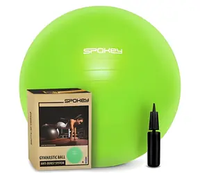 Spokey FITBALL III zelená / Gymnastický míč / 65 cm / pumpička v balení