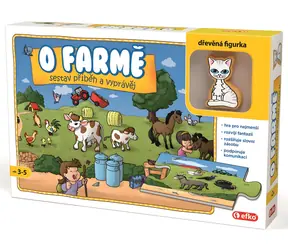 EFKO Vyprávěcí puzzle O farmě / 9 dílků / od 3 let