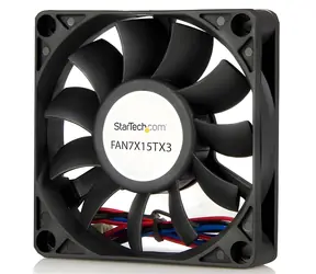 StarTech Náhradní ventilátor CPU / Ventilátor / 70 x 70 x 15 mm / TX3 konektor / Černá