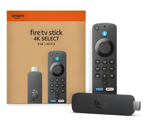 Amazon Fire TV Stick 4K Select (2025) / Multimediální přehrávač / Wi-Fi 5 / HDMI / 4K Ultra HD / Alexa
