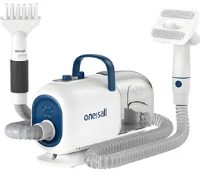 Oneisall BM1 / Vysávací a fénovací sada pro srst / 2 l nádoba / 60 dB / 44 000 ot/min