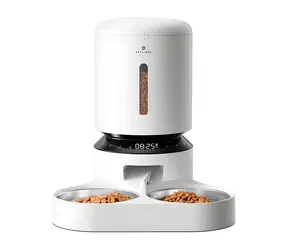 PETLIBRO Dávkovač krmiva Granary bílá / Dvojitá miska / 5 l