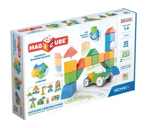 GEOMAG Magnetická stavebnice Magicube Shapes / 32 dílků / od 1 roku