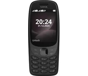 Nokia 6310 (2024) Dual SIM černá / Tlačítkový telefon / 2,8" IPS / FM rádio / Bluetooth 5.0 / 1450 mAh