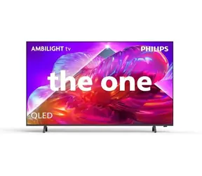 75" Philips 75PQS9001/12 The One šedá / Televize / QLED / Ambilight / Otočný stojan / 4K UHD / 120Hz