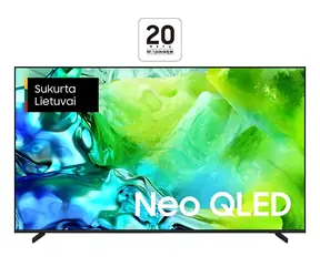 85" Samsung QE85QN80HAUXXH černá / Televize / 4K Neo QLED / Tizen / Wi-Fi 6 / BT / LAN / 30W repro