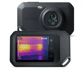 FLIR C8 černá / Termokamera / IR rozlišení 320x240 / -20 až 450 °C / 50 mK / Wi-Fi