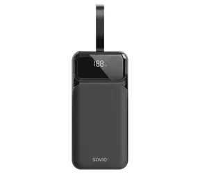 Savio BA-14 černá / Powerbanka / 50000 mAh