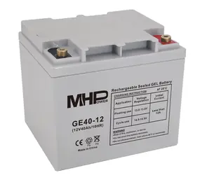 Carspa MHPower GE40-12 / Gelový akumulátor / VRLA GEL / 12V / 40Ah / Deep Cycle