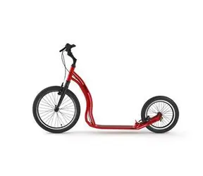 YEDOO Koloběžka Alloy RODSTR Y30 červená / 20"/16" kola / Hliníkový rám