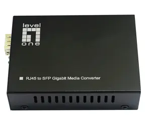 LevelOne GVT-2016 / Media konvertor / RJ45-SFP / Gigabit Ethernet / PoE PSE 90W / IEEE 802.3bt