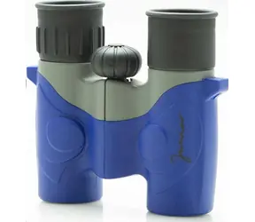 Focus Junior 6x21 modro-šedý / Dětský binokulární dalekohled / Gumové tělo