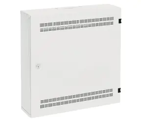 Solarix LC-18 bílá / Nástěnný datový rozvaděč / 550x550x150 mm / lišty 2U, 4U, 11U / IP20