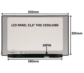 15,6" SIL LCD panel FHD IPS matný (77021571) / Náhradní díl / 30 PIN / bez úchytů / LED