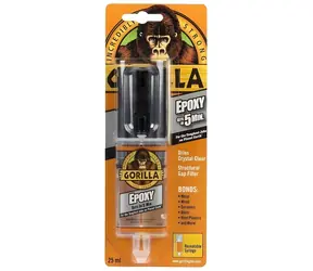 Gorilla Epoxy 25 ml / Epoxidové lepidlo / dvousložkové