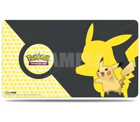 Ultra PRO Herní podložka Pokémon Pikachu / 60 x 34 cm / Textilní povrch / Gumový protiskluzový spodek