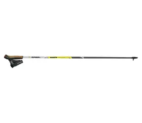Gabel Nordic Walking S-3.0 Black-Lime Active / Trekingové hole / 105 cm