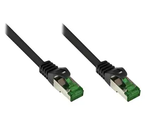 Good Connections Cat.6A patch kabel Outdoor černý / Patch kabel / S/FTP / 500 MHz / 30 m / IP66
