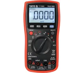 YATO YT-730893 / Digitální multimetr / True RMS / LCD 19999 / NCV / AC/DC 1000V