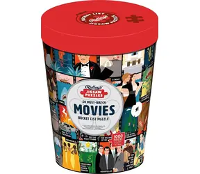 RIDLEY'S GAMES Puzzle Bucket List: 50 filmů, které musíte vidět / 1000 dílků