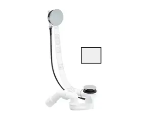 Villeroy & Boch Odpadová a přepadová souprava alpská bílá / Odpadová a přepadová souprava / 200 x 315 x 130 mm
