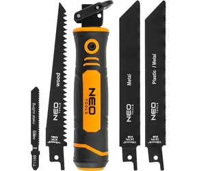 NEO TOOLS 44-650 / Držák pilových plátků / Univerzální / Sada 4+1