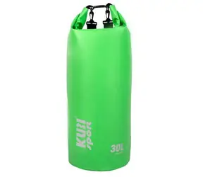 KUBISPORT Lodní vak 30 l zelený / Nepromokavý vak / Objem 30 l
